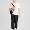 Sergio Tacchini Pantaloni sport 'Carson'  negru / alb