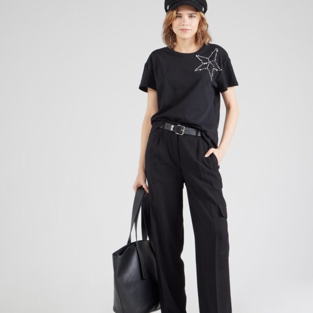 Cumpăra Sisley Tricou  negru / transparent