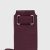 Sisley carcasa de telefon culoarea bordo