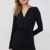 Sisley rochie culoarea negru