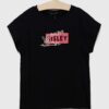 Sisley tricou de bumbac pentru copii culoarea negru