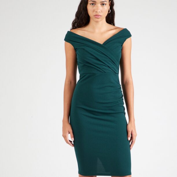 Sistaglam Rochie de cocktail  verde smarald