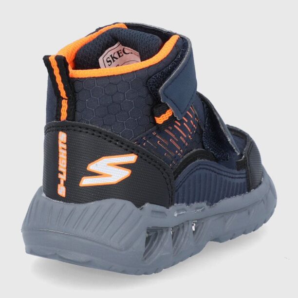 Skechers Cizme de iarnă copii culoarea albastru marin preţ