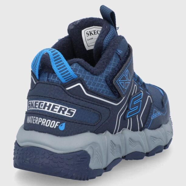 Skechers pantofi copii culoarea albastru marin preţ