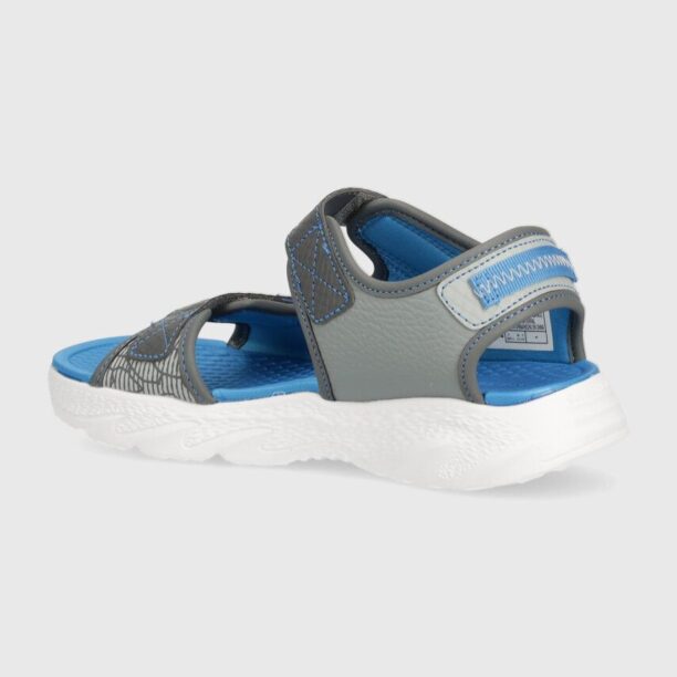 Skechers sandale copii CREATURE-SPLASH culoarea gri preţ