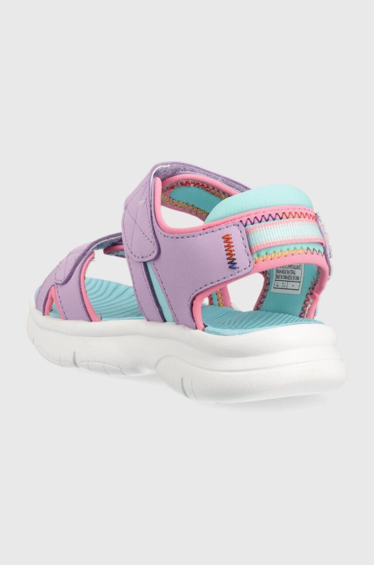 Skechers sandale copii Flex Splash Vibrant Mood culoarea violet preţ