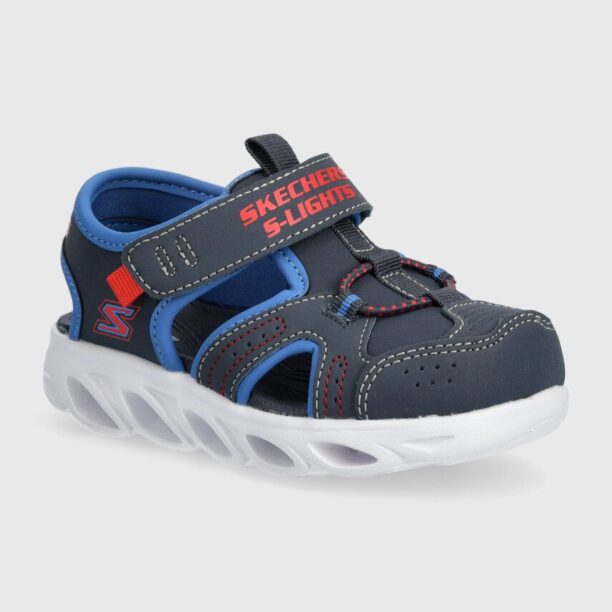 Skechers sandale copii HYPNO-SPLASH SUNZYS culoarea albastru marin