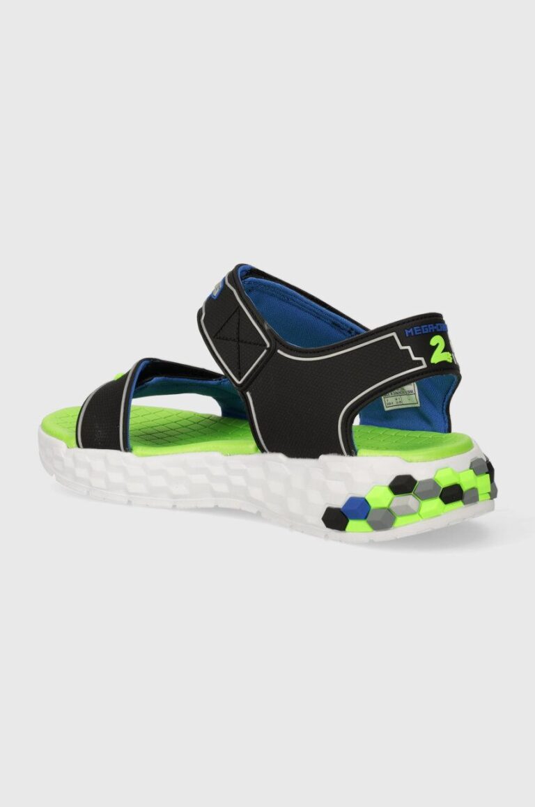 Skechers sandale copii MEGA-SPLASH 2.0 CUBOSHORE culoarea negru preţ