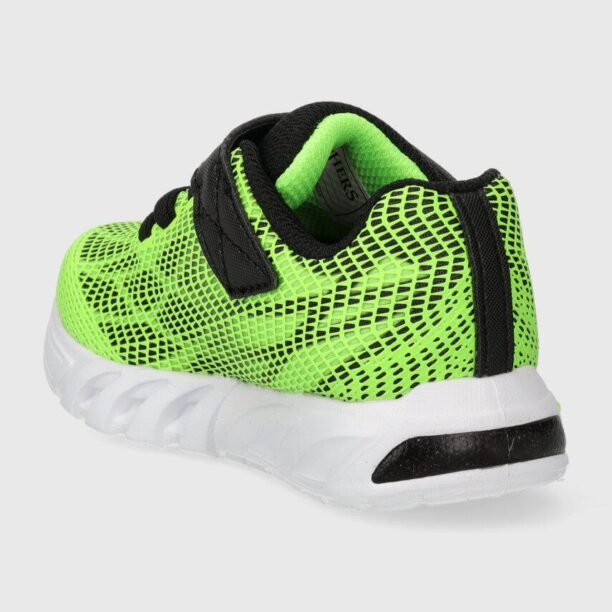 Skechers sneakers pentru copii FLEX-GLOW ELITE VORLO culoarea verde preţ