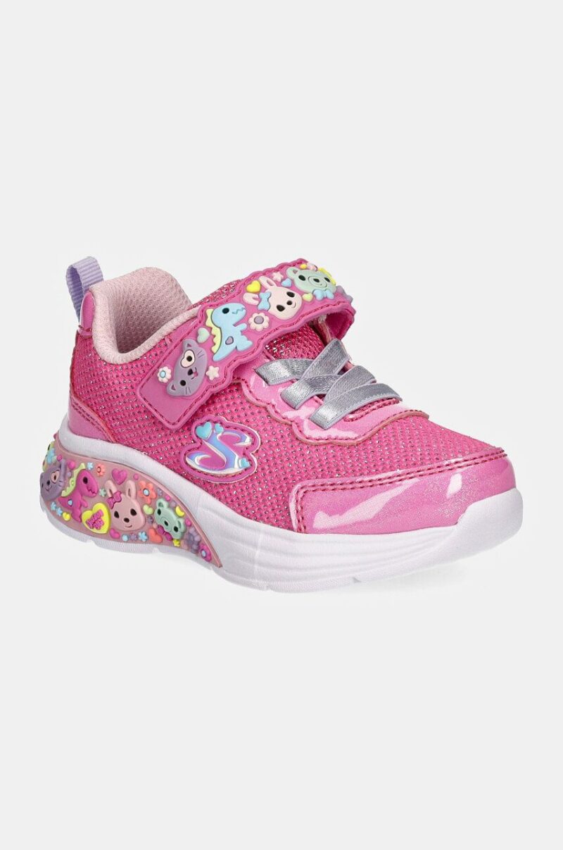 Skechers sneakers pentru copii MY DREAMERS culoarea roz