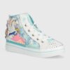 Skechers tenisi copii TWI-LITES 2.0 ENCHANTED UNICORN culoarea turcoaz