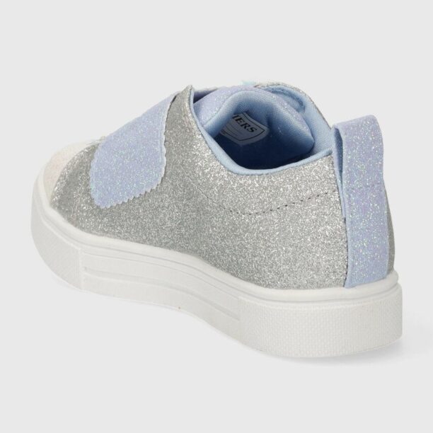 Skechers tenisi copii TWINKLE SPARKS GLITTER GEMS culoarea argintiu preţ