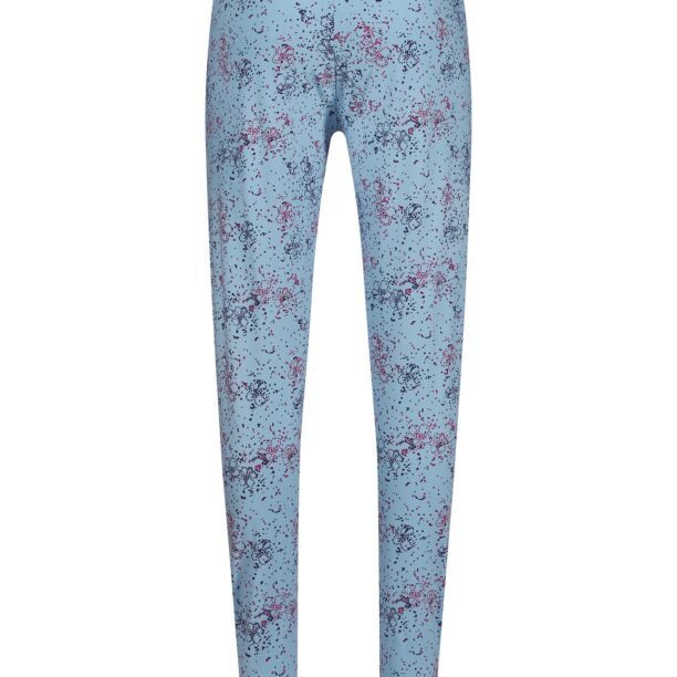 Skiny Pantaloni de pijama  bleumarin / albastru deschis / roz