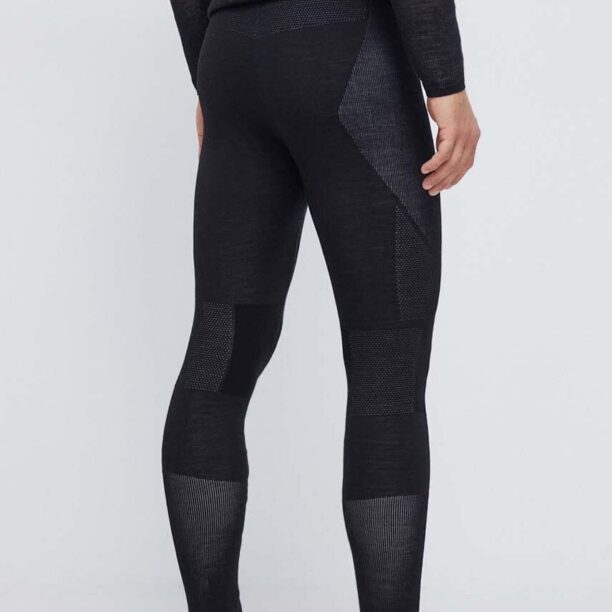 Smartwool jambiere funcționale Intraknit Thermal Merino culoarea negru preţ