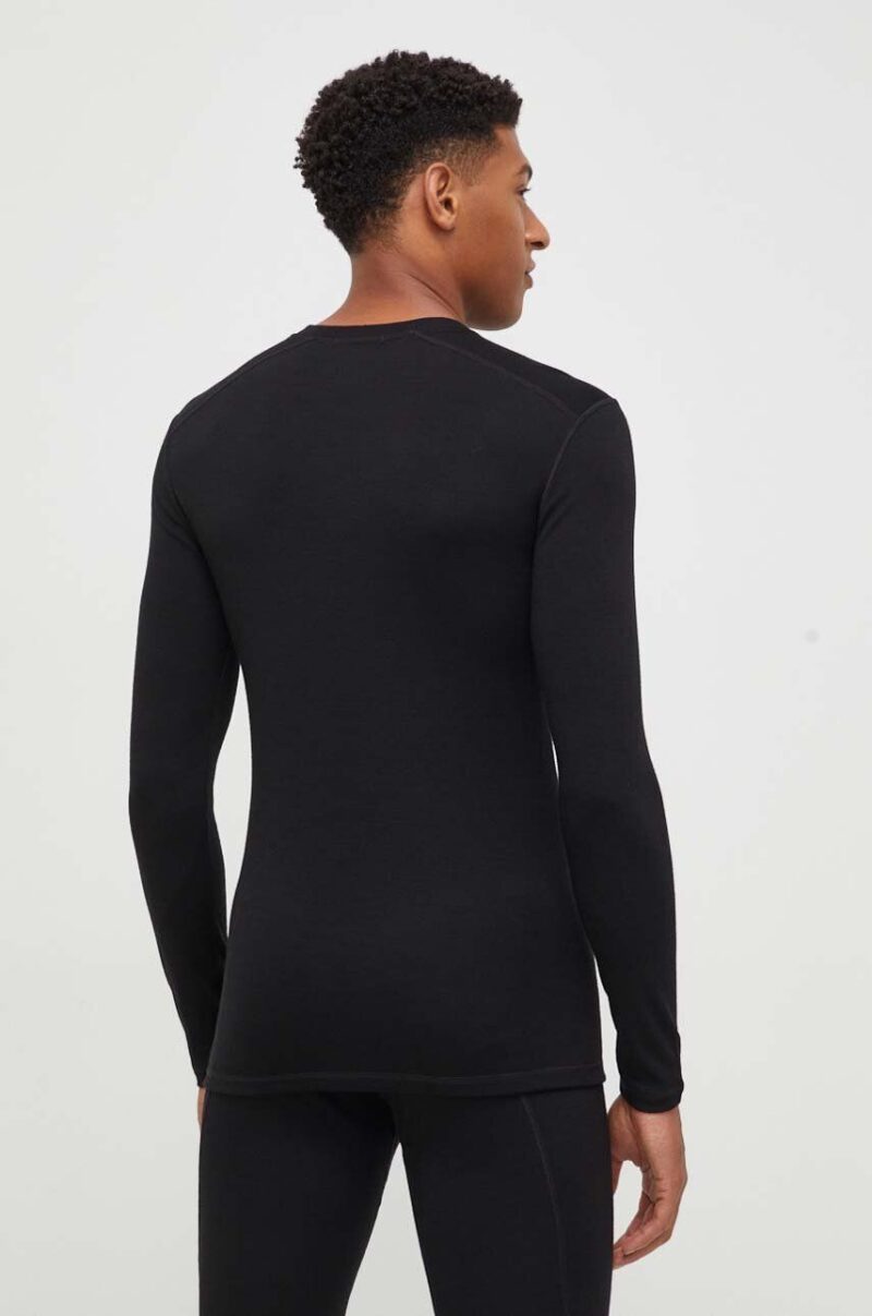 Smartwool longsleeve funcțional Classic Thermal Merino culoarea negru preţ