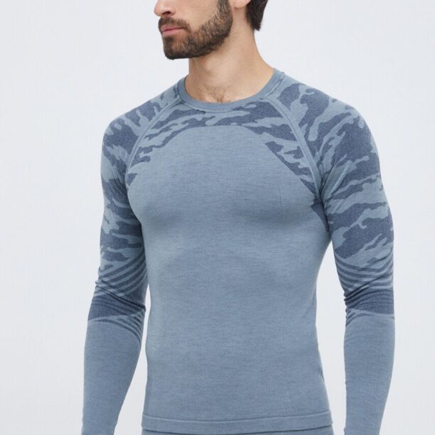 Smartwool longsleeve funcțional Intraknit Active culoarea gri