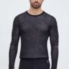 Smartwool longsleeve funcțional Intraknit Thermal Merino culoarea negru