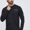 Smartwool longsleeve sport Outdoor Patch Graphic culoarea negru