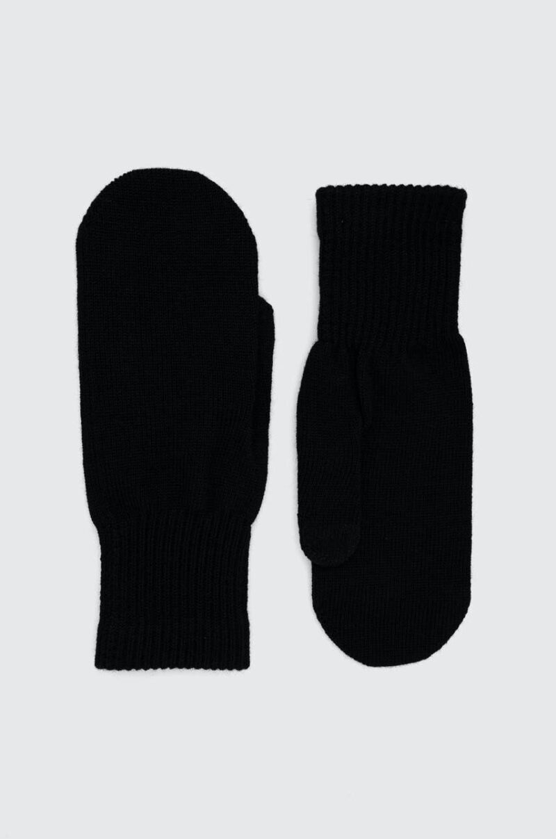 Smartwool manusi Knit culoarea negru