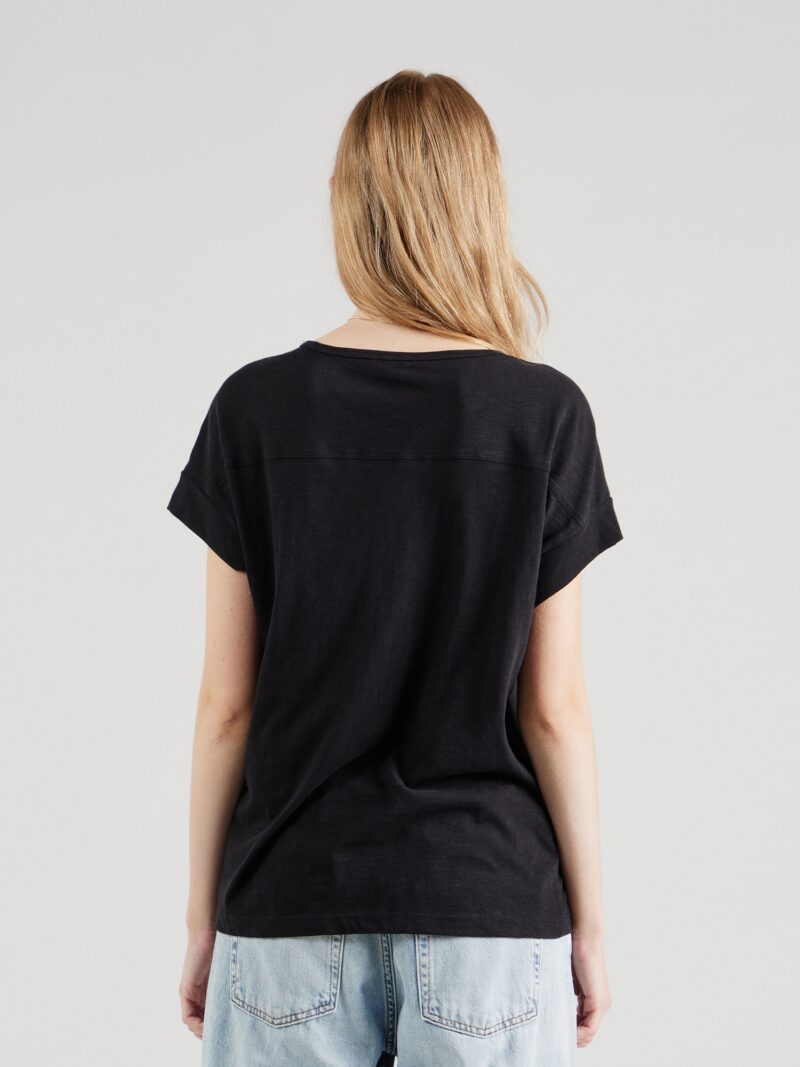 Soccx Tricou  negru / transparent