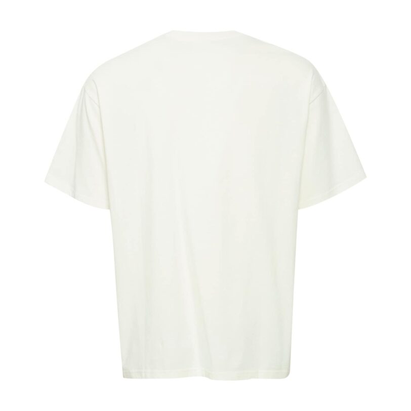 !Solid Tricou 'Manes'  alb natural