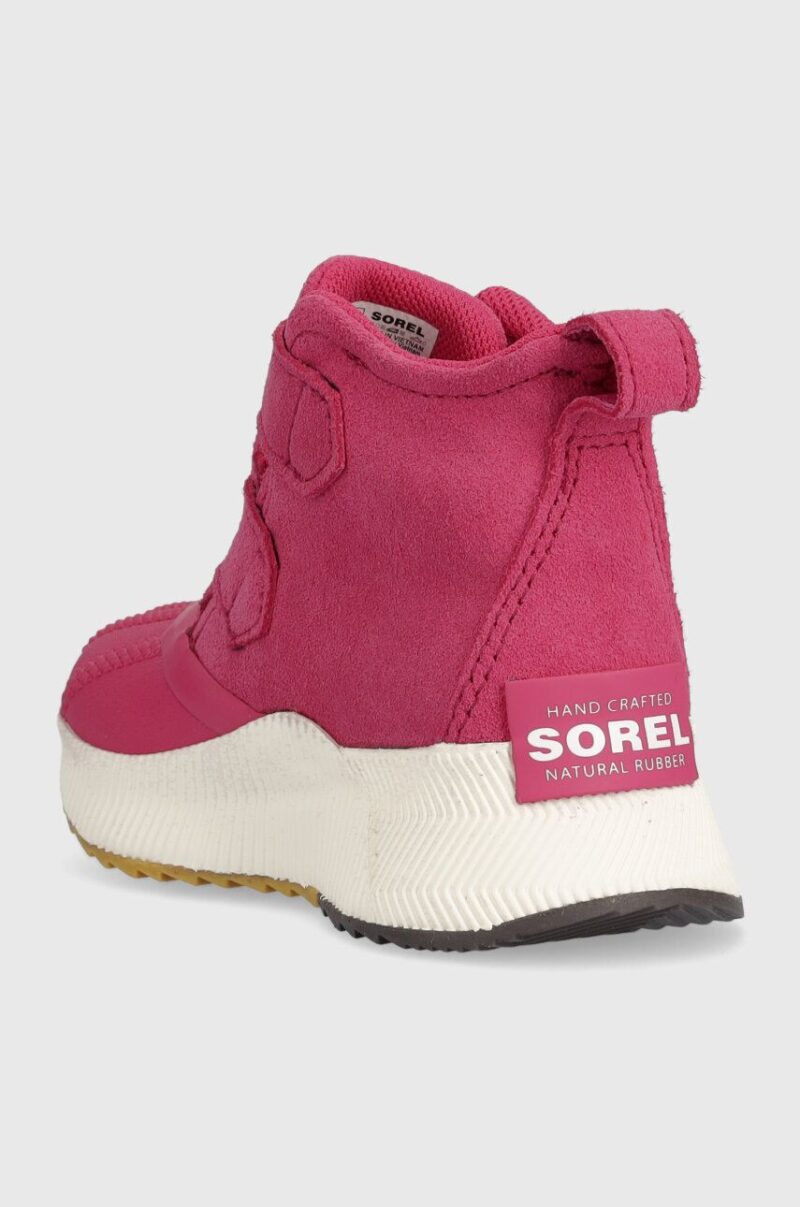 Sorel cizme de iarna pentru copii CHILDRENS OUT N ABOUT™ CLASSIC WP culoarea roz preţ