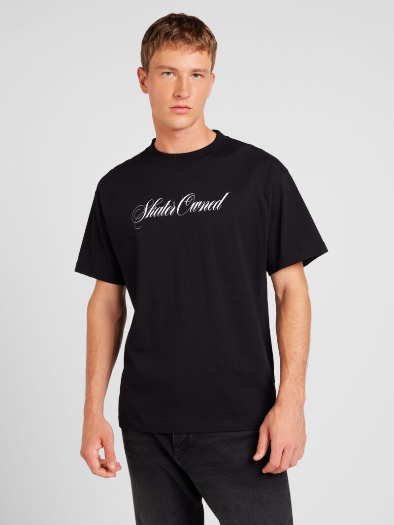 Preţ Soulland Tricou 'Kai Skater'  negru / alb