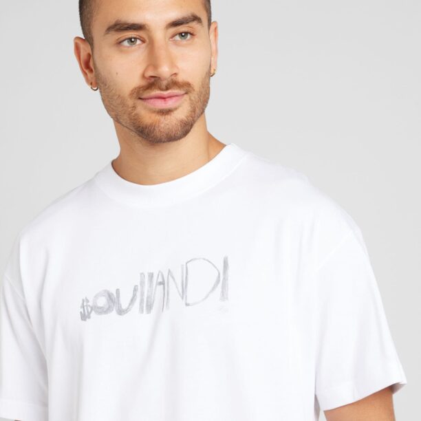 Soulland Tricou 'Kai'  gri / alb