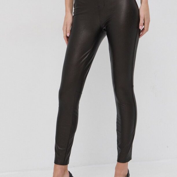 Spanx Leggins modulari Leather-Like Ankle Skinny femei