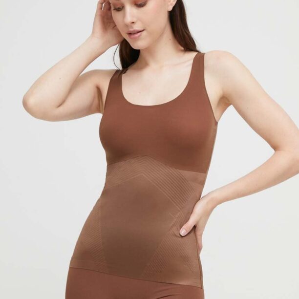 Spanx top modular Top modelujący Thinstincts 2.0. culoarea bej preţ