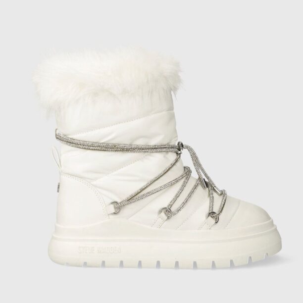 Steve Madden cizme de iarna Ice-Storm culoarea alb