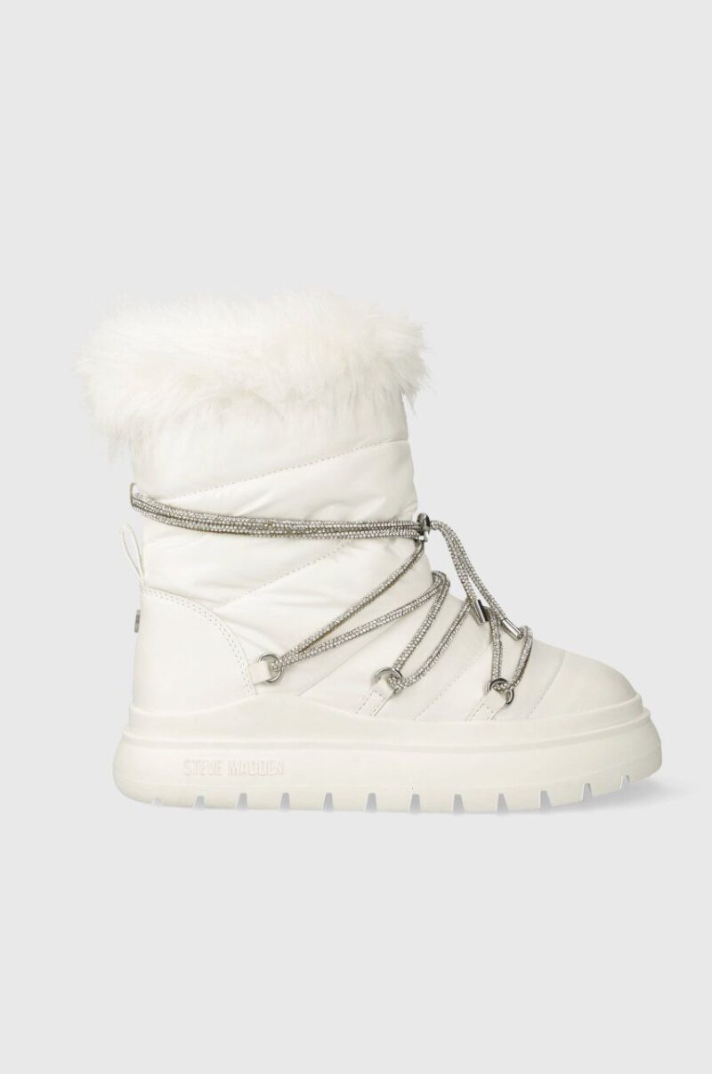 Steve Madden cizme de iarna Ice-Storm culoarea alb