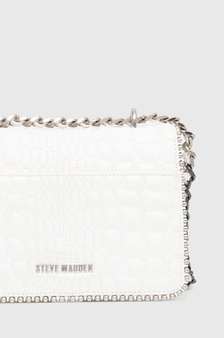 Steve Madden poseta Birena culoarea alb preţ