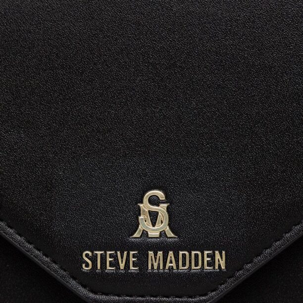 Steve Madden poseta culoarea negru preţ