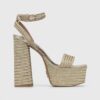 Steve Madden sandale Layered culoarea auriu