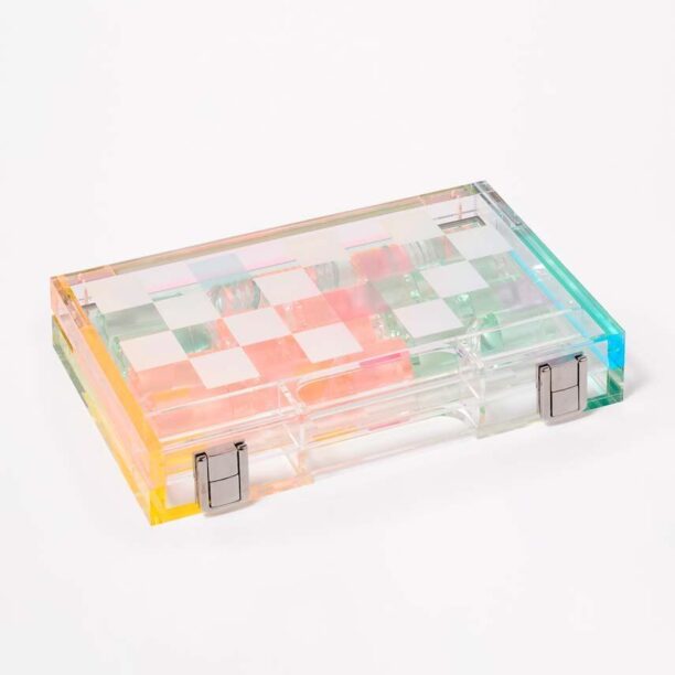 SunnyLife șah și table Mini Lucite Aurora preţ