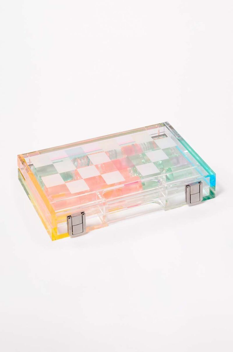 SunnyLife șah și table Mini Lucite Aurora preţ