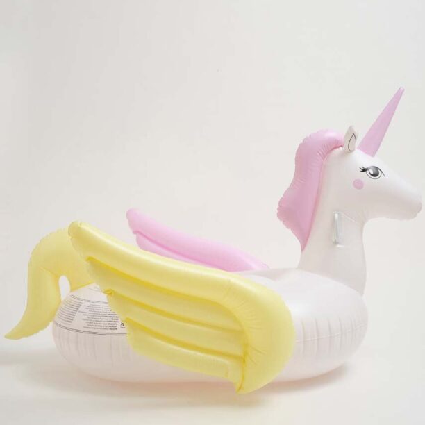 SunnyLife saltea pneumatică pentru înot Luxe Ride-On Float Unicorn Past