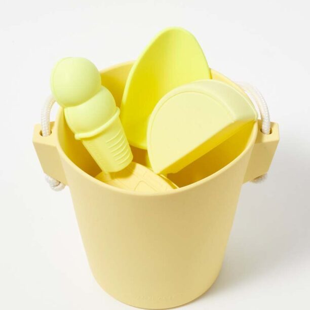 SunnyLife set de jucării cu nisip Silicone Bucket & Spade Set 5-pack preţ