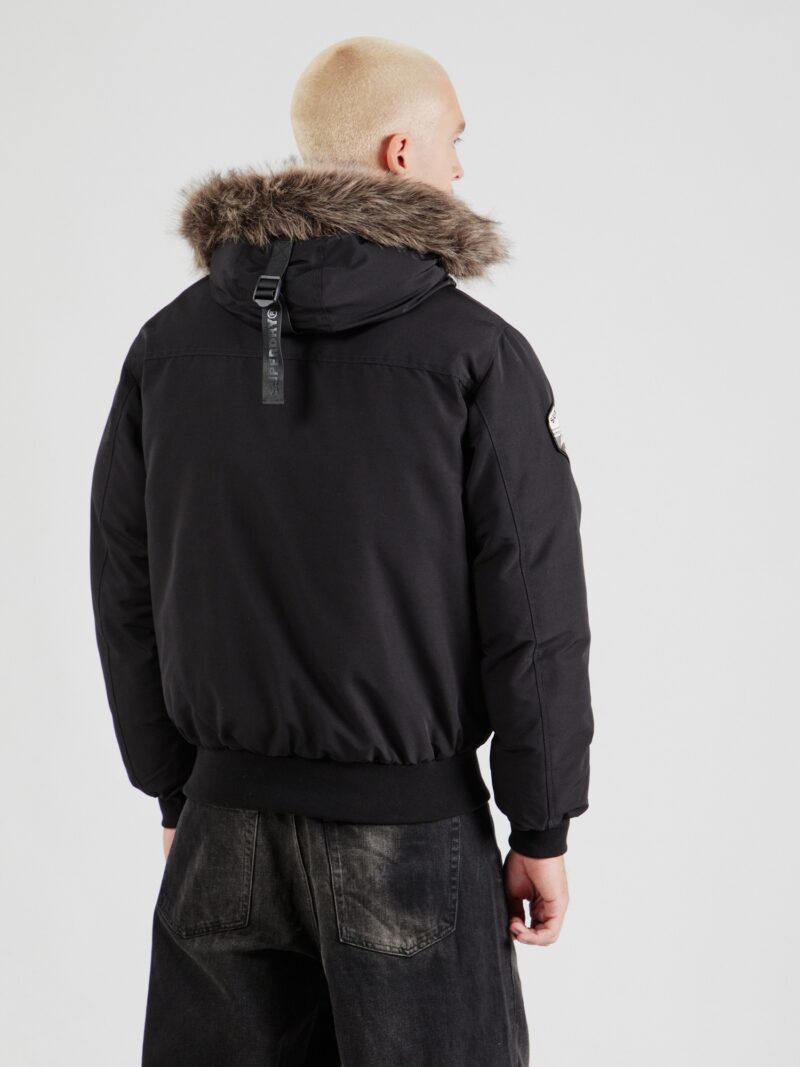 Superdry Geacă de primăvară-toamnă 'EVEREST'  negru preţ