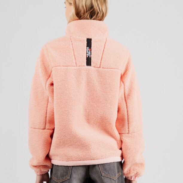 Superdry Jachetă  fleece  rosé / negru preţ