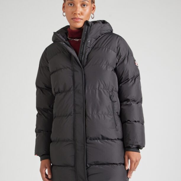 Superdry Palton de iarnă  negru