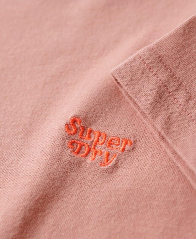 Original Superdry Tricou 'ESSENTIAL'  corai / portocaliu pastel