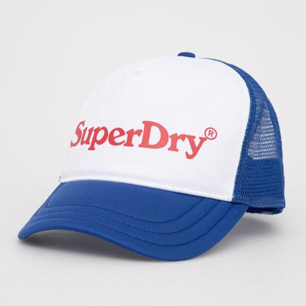 Superdry caciula cu imprimeu