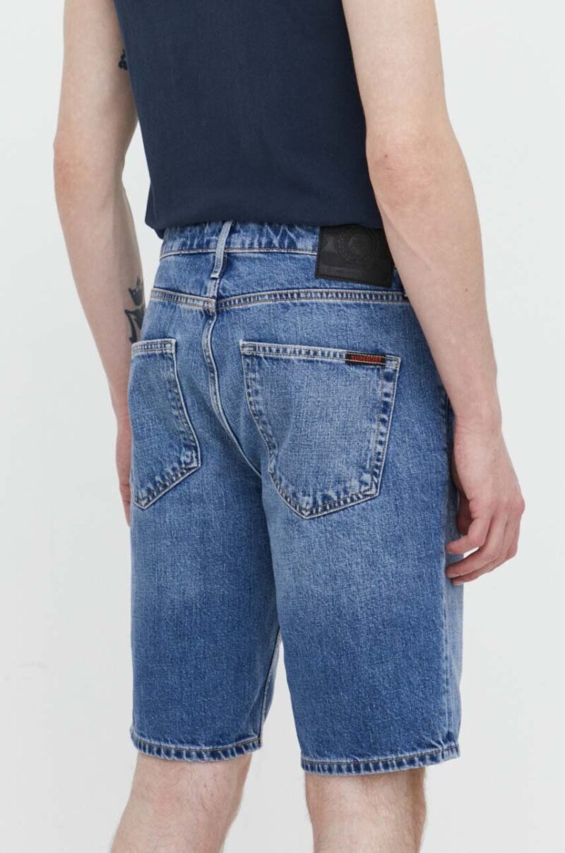 Superdry pantaloni scurti jeans barbati preţ