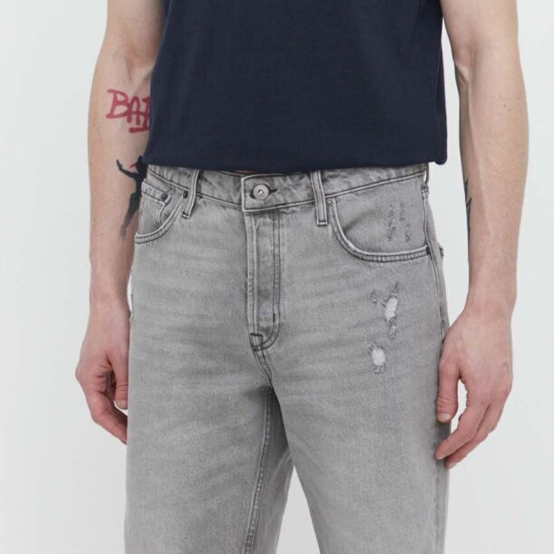 Superdry pantaloni scurti jeans barbati