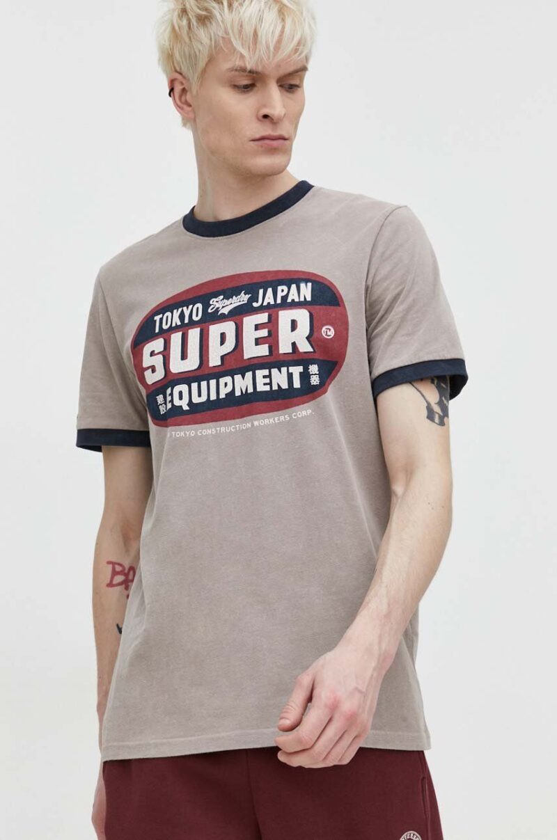 Superdry tricou din bumbac barbati