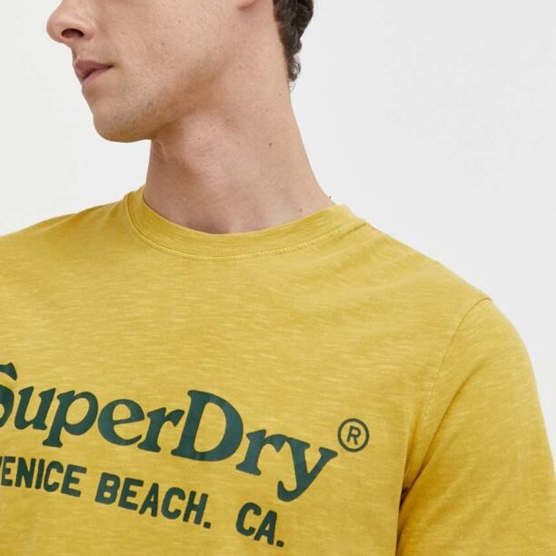 Superdry tricou din bumbac barbati