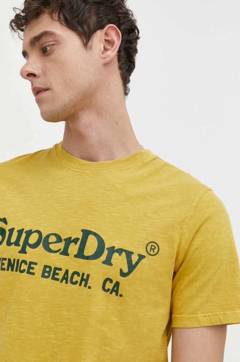 Superdry tricou din bumbac barbati