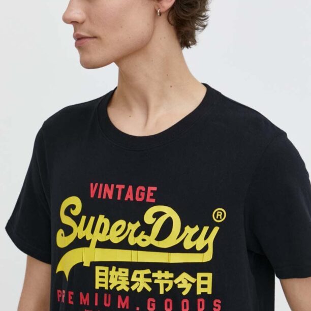 Superdry tricou din bumbac barbati